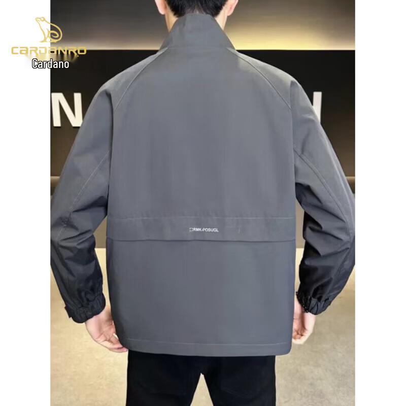 CARDANRO Men's Casual Windbreaker Jacket