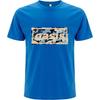 Oasis Unisex T-Shirt Camo Logo Blue Unisex T-Shirt