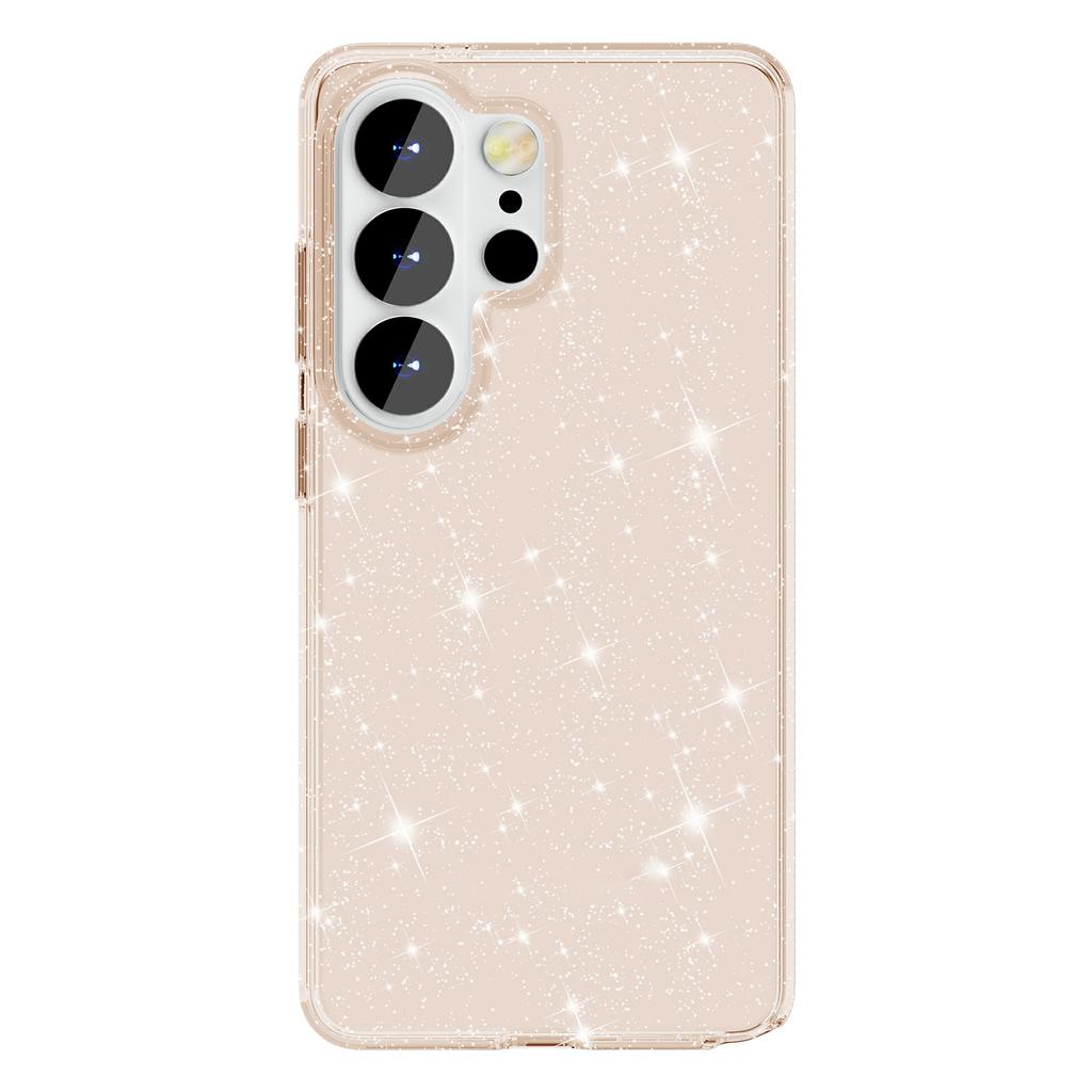 For Samsung Galaxy S26 Ultra Case Sparkly Powder Glitter Shiny Soft TPU + Hard PC Back Cover