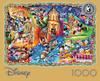 Ceaco - Silver Select - Disney - Mickey's Carnival - 1000 Piece Jigsaw Puzzle for Adults, Challenging Puzzle, Perfect for Game Night