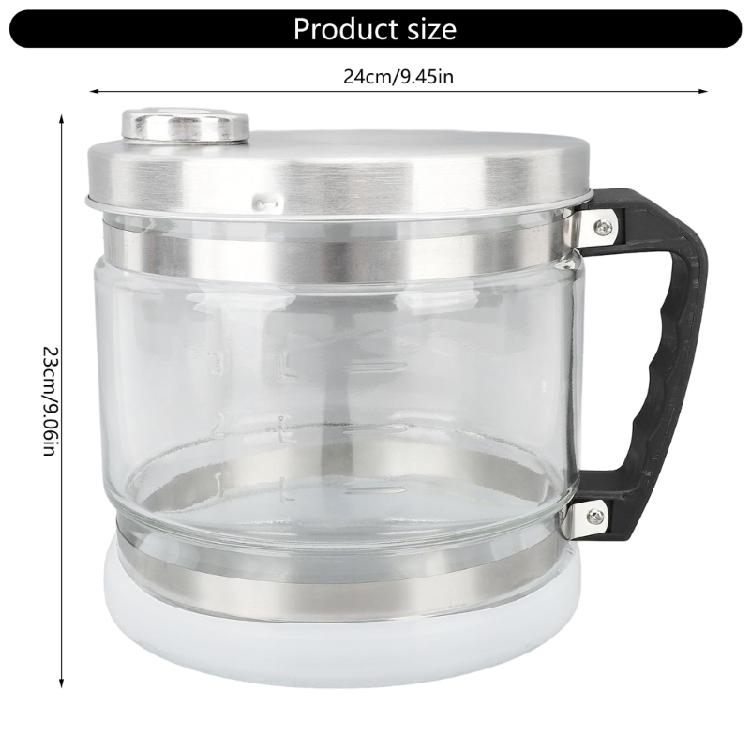Countertop Distiller Replacement Container Large Capacity Distilled Water Collector Glass Water Filter Pitcher
