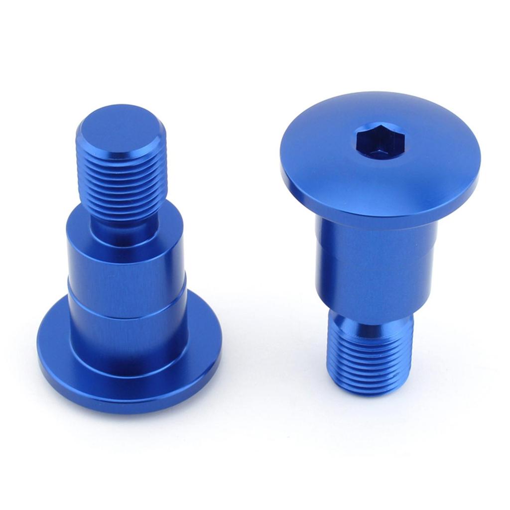 2 Stück Motorrad Spiegellochstopfen Adapter M16 Gewinde für Yamaha MT-09