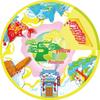 Huangshan Scenic Spot Wooden Magnet - Anhui Travel Souvenir and Cultural Stamp