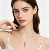 Summer Gemstone Fish-Shaped Pendant Necklace – Simple & Versatile Clavicle Chain