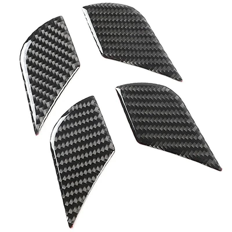For BMW X1 IX1 U11 -2024 Soft Carbon Fiber Car Inner Door Bowl Frame Cover Trim Stickers Interior Car Accessories