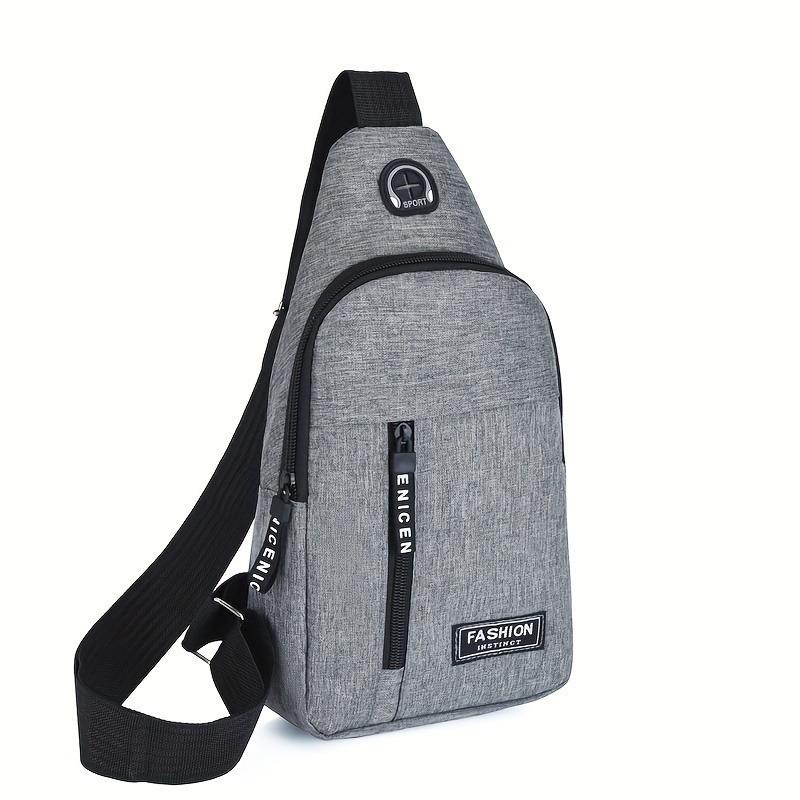 Versatile Crossbody Bag - Large Capacity, Adjustable Strap for Men & Women - Perfect for Outdoor Travel & Work, for Spring