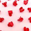 Solid Color Heart Shaped Hair Clips Mini Hair Clips Elegant Hair Barrettes For Valentine's Day