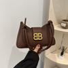 Bag Women 2025 Retro New High-end Texture Underarm Bag Simple Casual Fashion Shoulder Messenger Bag