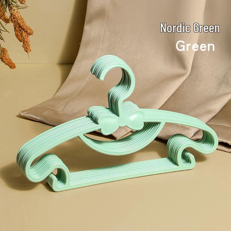 Thickened Plastic Clothes Hanger for Infants, Toddlers, and Kids