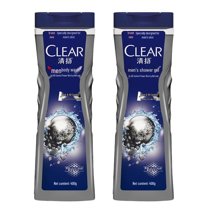 CLEAR Men Balanced Oil Control Shower Gel