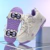 29-40 Chaussures de Sport pour Garçons/Filles avec Roues Roller à Quatre Roues Patins Amovibles