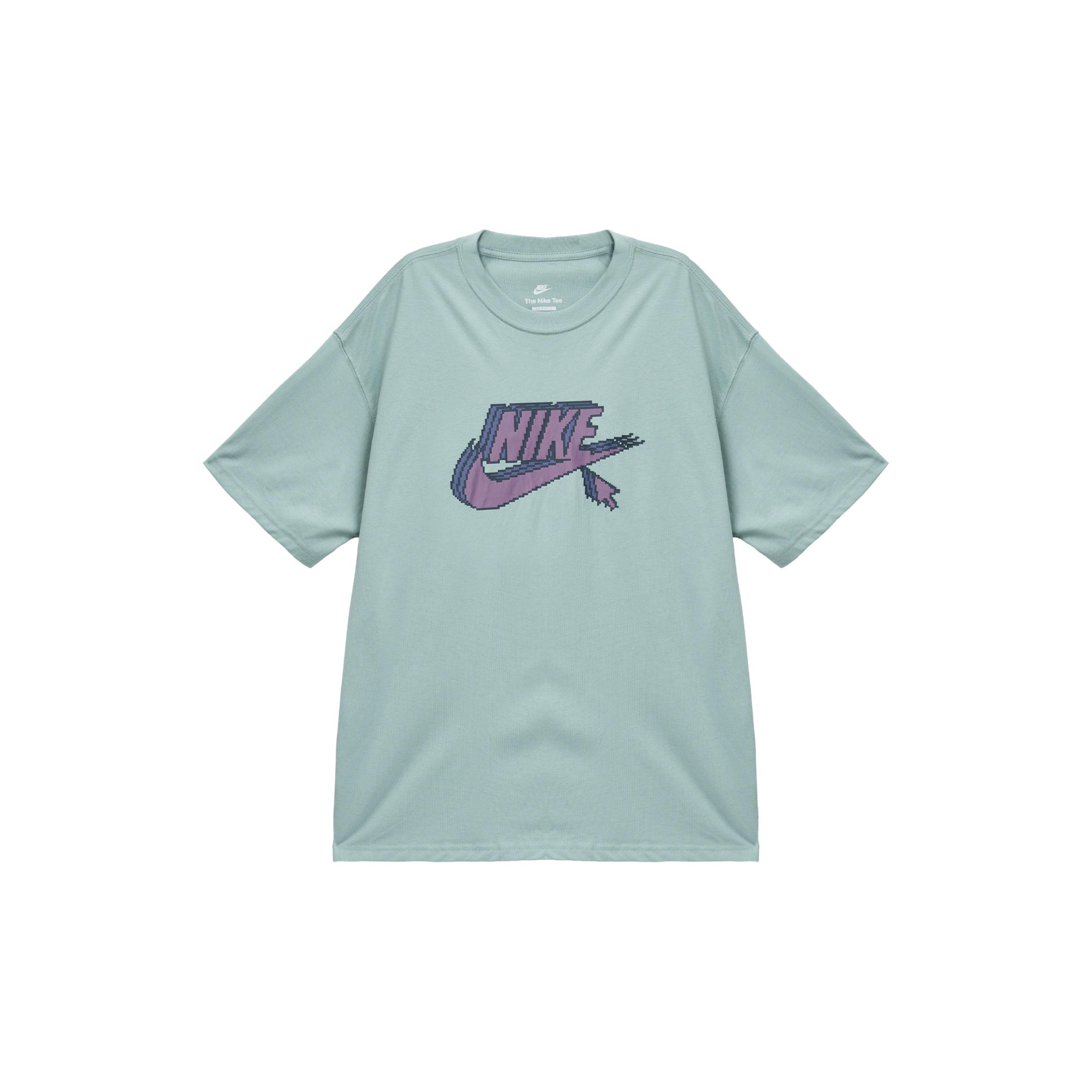 Nike Sportswear T-Shirt Green Purple Men s FD1297-309 L