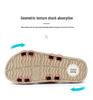 Men's Non-Slip EVA Summer Outdoor Fashion Slippers - Big Size, One-Strap Massage, Perfect for Bath or Home Use