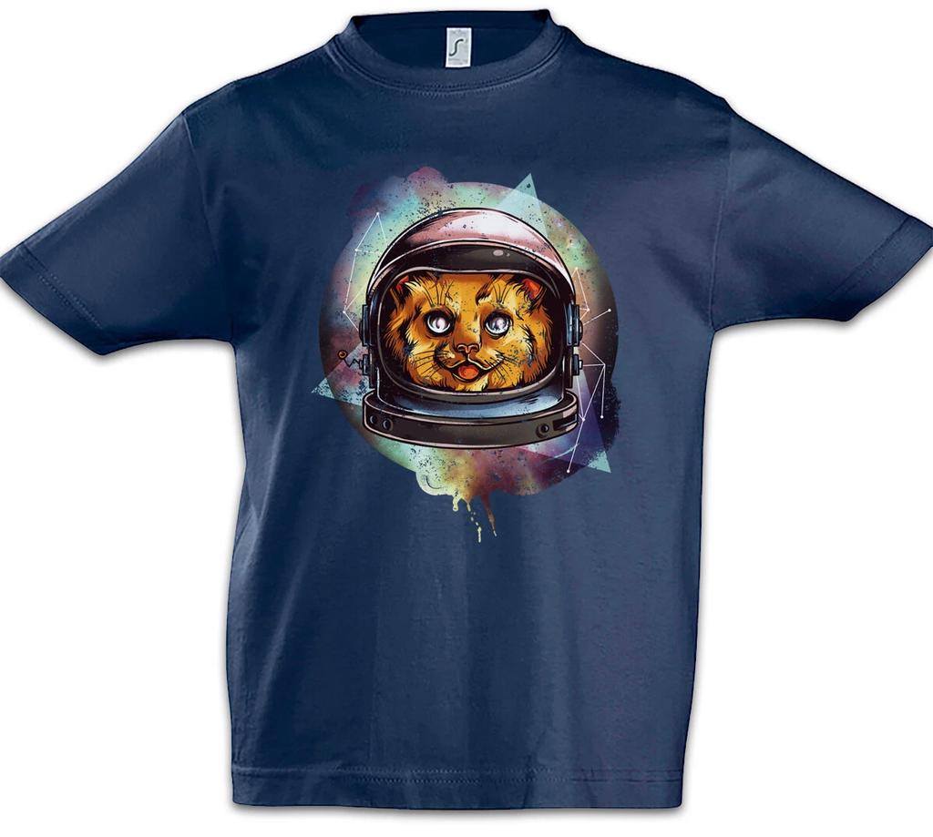 Space Cat I Kids Boys T-Shirt Astronaut Cats Love Space Planets Cosmos Fun