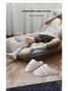 Cross-Border Patchwork Rabbit Fur Cotton Slippers, Men’s & Women’s Furry Velvet Thick Bottom Home Slippers