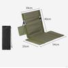 Outdoor Camping Backrest Floor Chair with Carry Bag Camp Foldable Chairs Pad,