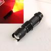 1 Piece Edc Torch Lamp Lantern Led Red Beam Light Flashlight Against Deteriorating Eyesight Powerful Tactical Hunting Flashlight