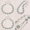 Waist Style Bohemian Chain With Turquoise Carved Floral Design Accessory Women
