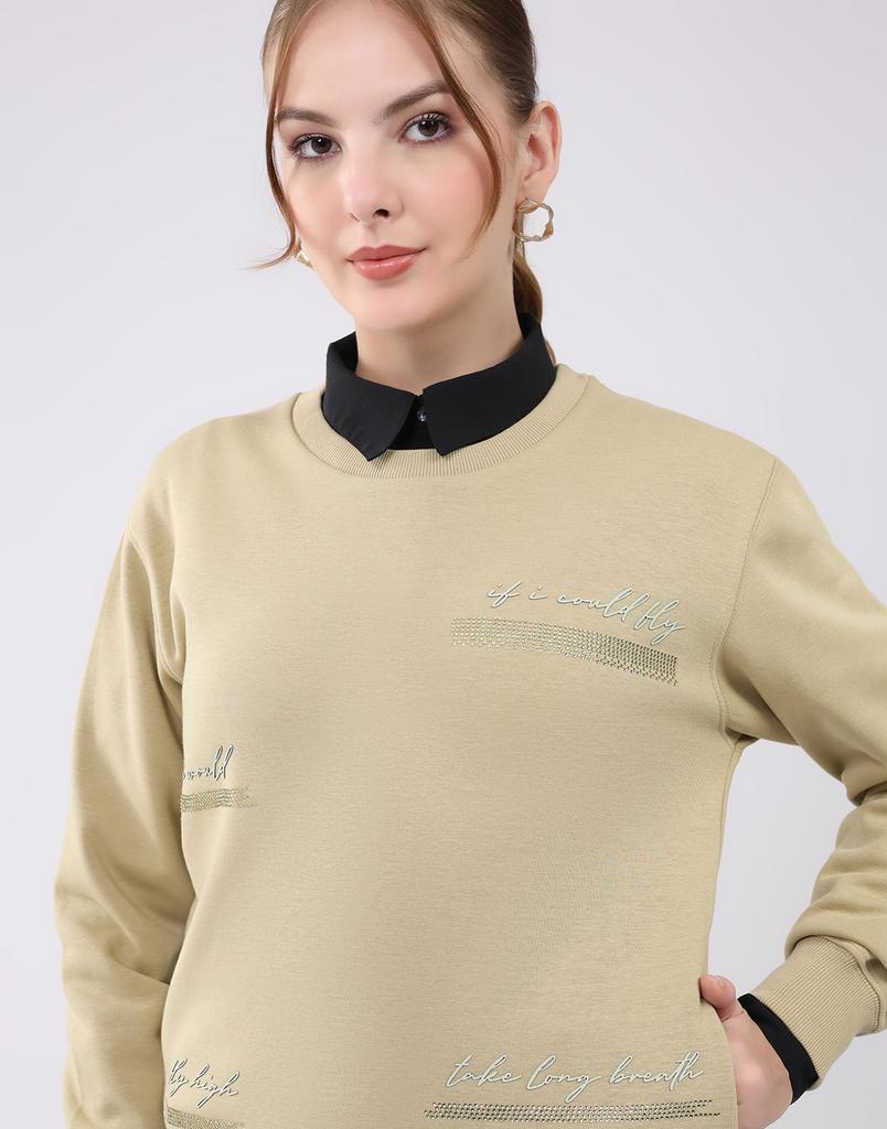 MONTE CARLO Damen Regular Fit Sweatshirt
