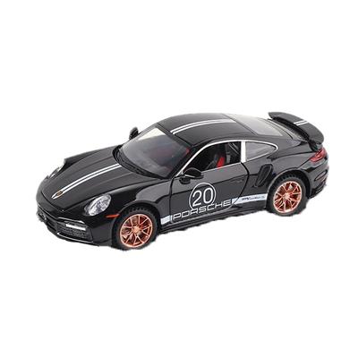 Simülasyon 1/32 Ölçekli Porsche 911 Turbo S Alaşım Yarış Arabası Diecast Metal Model Çocuk Oyuncağı Çocuk Hediyesi Erkekler için Doğum Günü Hediyesi