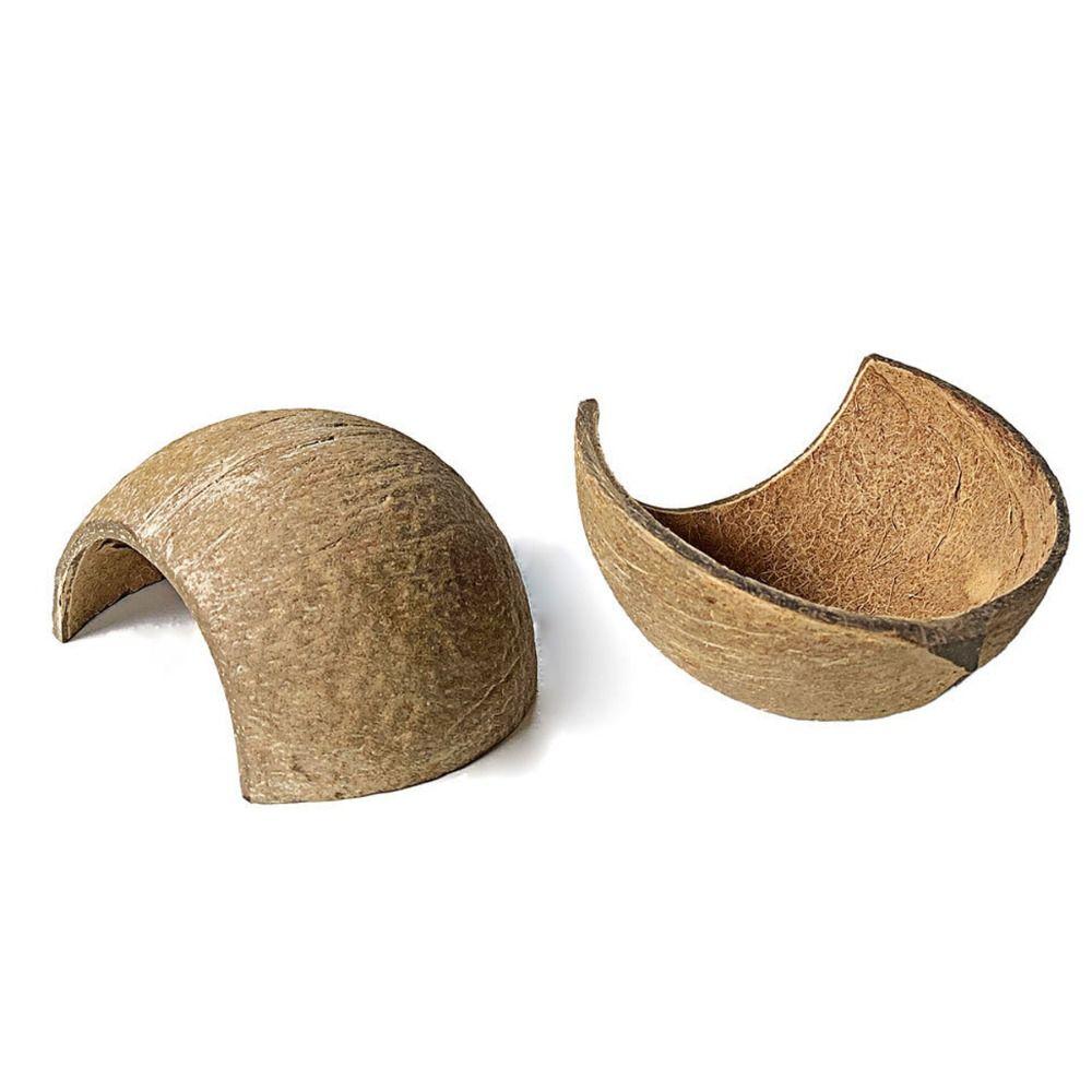 Kleintierspielzeug Hamster Kokosnusskäfig Bissfest Meerschweinchen Versteck Hamsterhaus Hamster