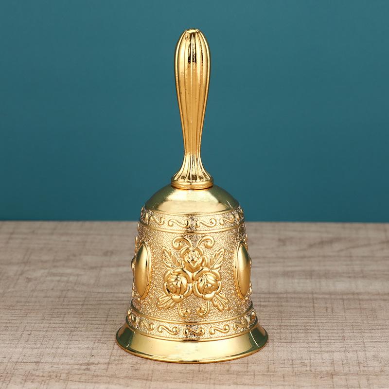 Creative Metal Call Bell for Restaurant, Bar, or Classroom - Hand Crank Wind Chime Ornament