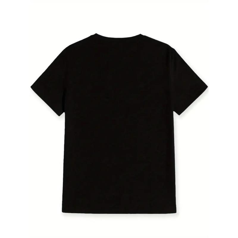 European sizes Men's Fashion Casual T-Shirt Top Secret Job, Funny Saying Print, Drawstring Hood, Durable Material,  Machine Washable