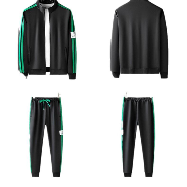 2022 Herren Herbst/Winter Lässiges Sport-Strickjacken & Pullover-Set