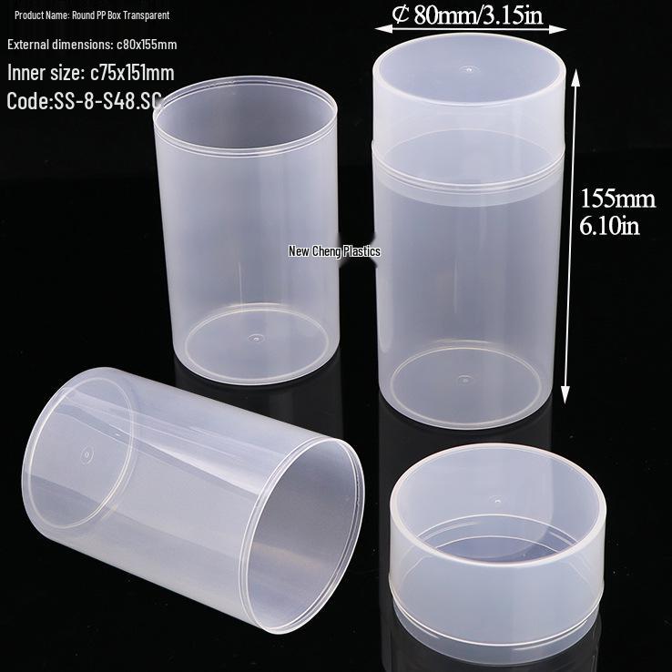 Makeup Cotton Swab Storage Box: Single/Double Compartment, Plastic PP Box for Lipstick and Remover Wipes