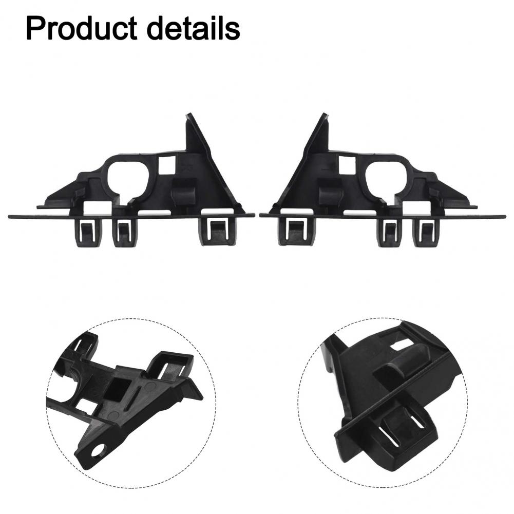 2 Pieces Included Bumper Bracket Holder Front Bumper Bracket Front Placement