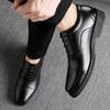 Cheap Clearance Dress Shoes Man Round Toe Spring Autumn 39 Elegant and Classic Casual Business  Trend Social Shoe for Men