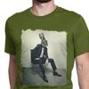 Stylish Rabbit Mens 3D Tshirts Rusty Lake Game Retro Tees Camisas O Neck Premium Cotton Sport Unisxe Tops T Shirt