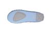 Pansy 9304 Indoor Slippers with Floral Size Blue Women's Hand-Knitted Print, Small,