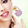 Ice Face Roller Cold Ice Mold Holder Silicone Reusable for Face Beauty DIY Facial Care Purple Cat Claw with Comb