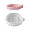 Silicone Rabbit Shaped Plate Mold Epoxy Mould for Unique Decorative and Functional Tray Heat Resistant Jewelry Mould