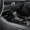 ABS Carbon Fiber Gear Shift Knob Head Cover Trim For Mazda 3 -