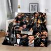 3D Sebastian Stan Handsome Actro Soft Flannel Blanket for Bed Bedroom Sofa Picnic,Throw Blanket for Cover Office Gift Kids