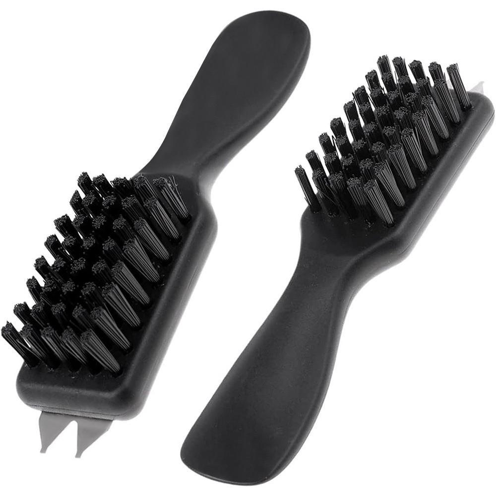 2pcs Multifunctional Brush Golf Club Brush Notched Tip Golf Gear Maintenance Brush Outdoor training