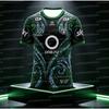 Unisex Aotearoa NZ Warriors Martin 7 Paua Shell Iridescent Tribal Print Rugby Jersey Oversized Family Matching Merch Shirts