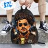 Singer Bad Bunny Women Backpack Casual Student School Bag Laptop Backpack Boys Girls Travel Rucksack