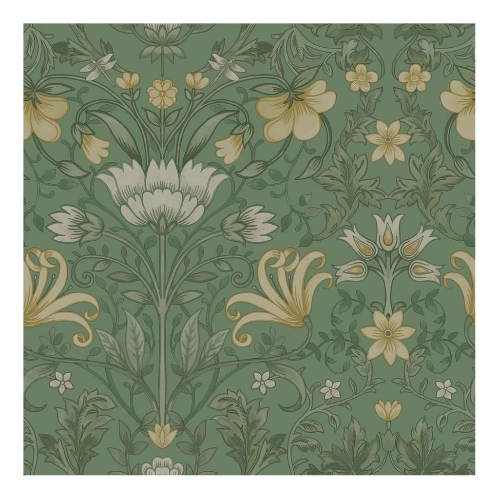 Holden DÃ©cor Eclectic Collection Vintage Floral Wallpaper