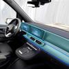 Pre-cut TPU Film for Mercedes Benz V-Class W447 2024 2025 2026 Car Gearbox Panel Dashboard Anti-Scratch Transparent PPF Film