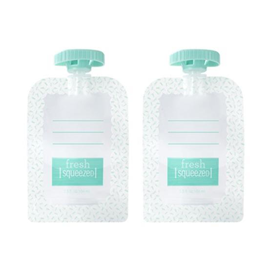 Yousheng Homemade Babies Food Squeeze Station with Reusable Bags Dishwasher Safe BPA-Free Toddlers Puree Food Maker Pouch Filling Station