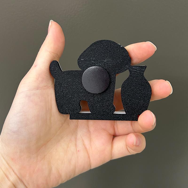 Kühlschrankmagnet mit Hunde-Duftblumen, Deko-Elemente für Hunde, Katzen und andere Tiere – Erinnerungsbox für Zuhause oder Büro – Perfektes Geschenk