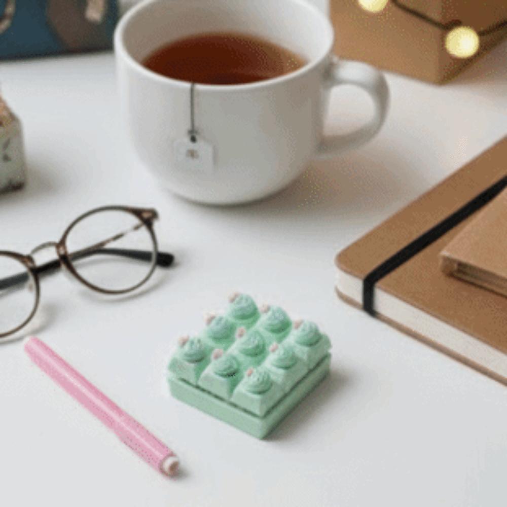 9 Button Keyboard Fidget Toy Dumpling Mini Keyboard Keychain Accessories Gift