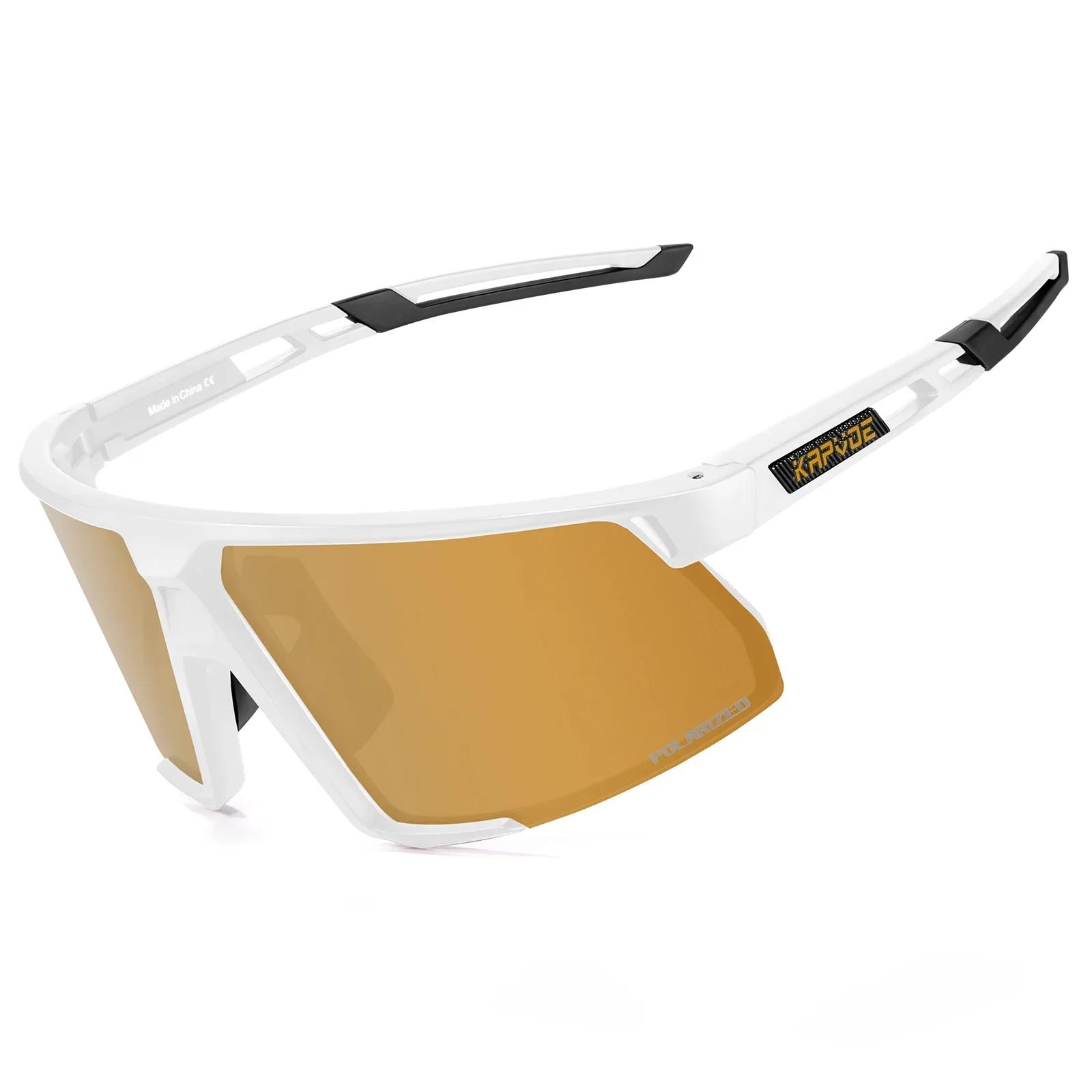 

Kapvoe Cycling Polarized Sunglasses for Men Women Luxury Glasses Driving Cycling Golf Bike Glasses Fashion Shades Hiking Eyewear