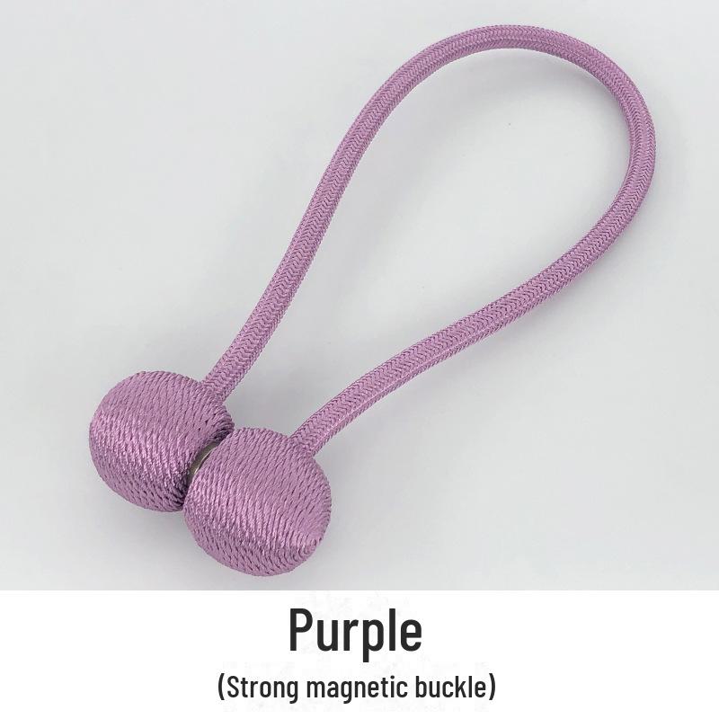 Magnetic Curtain Buckle Strap for Earphones and Window Screens
