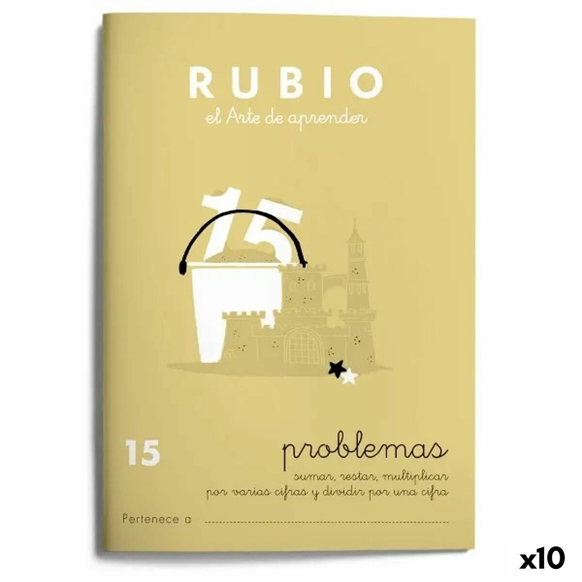 

Блокнот Rubio Maths Nº15 A5 на испанском языке, 20 панелей (10 единиц) TU прозрачный