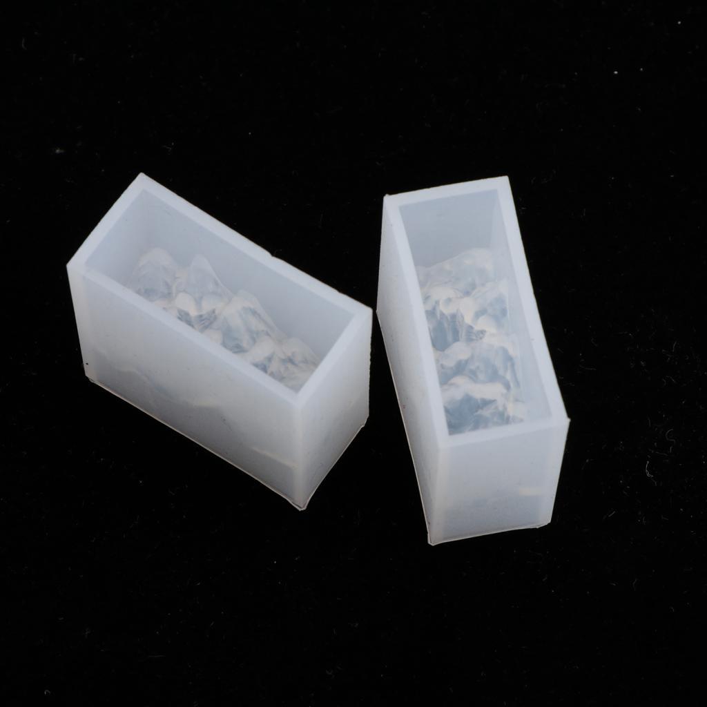 Silikon-Ornamente-Form, Harzguss, Schmuckherstellung, Formwerkzeuge, 33 x 15 x 30 mm