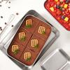Stainless Steel Tiramisu Mold Cake Tray Cake Shaping Container With Lid Cake Preservation Box Household Dessert Baking Tools